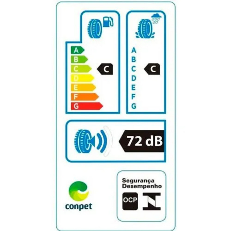 Kit 4 Pneu Continental Aro 14 185/70r14 88h Powercontact 2